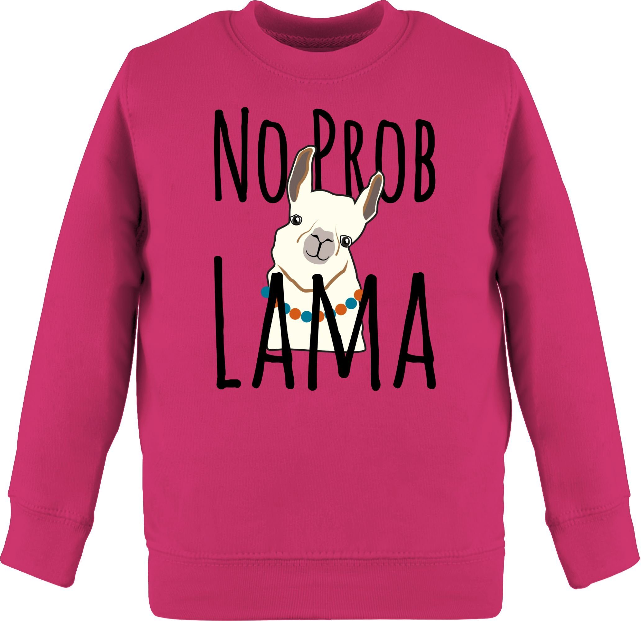 Shirtracer Sweatshirt »No Problama schwarz Statement Sprüche Kinder