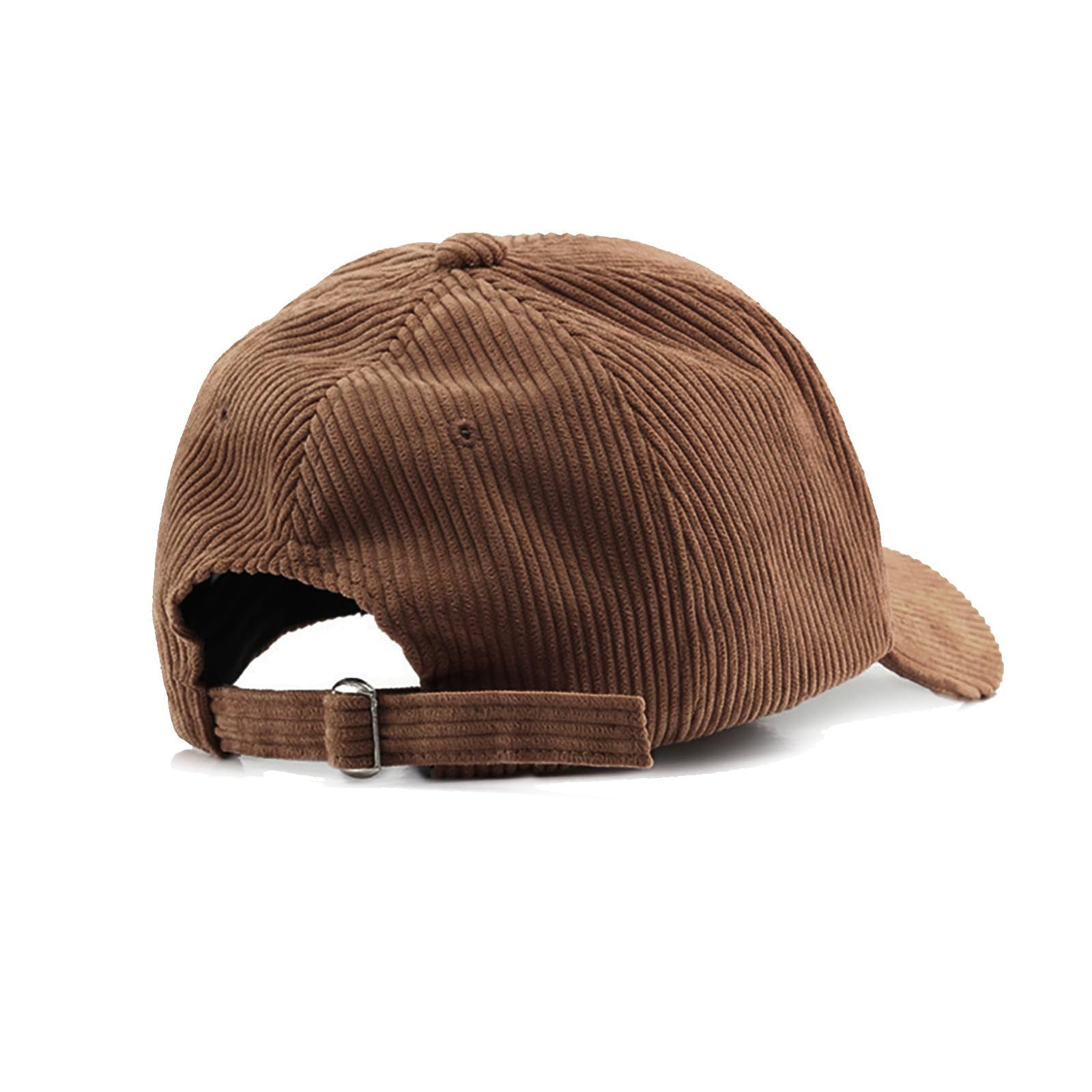 Zaewry Baseball Cap Baseballkappe für Herren und Damen, Aus Cord, verstellbar einfarbig, Unisex, Einheitsgröße, Sonnenmütze – Bild 5 von 5
