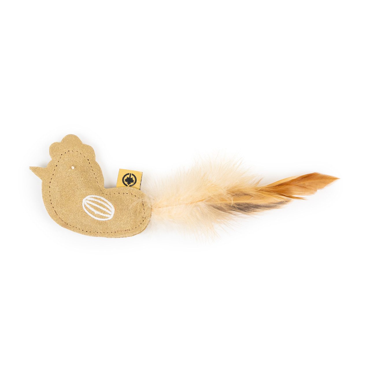 Canadian Cat Company Tier-Intelligenzspielzeug Katzenspielzeug Duft-Kissen aus Leder mit Katzenminze, Huhn