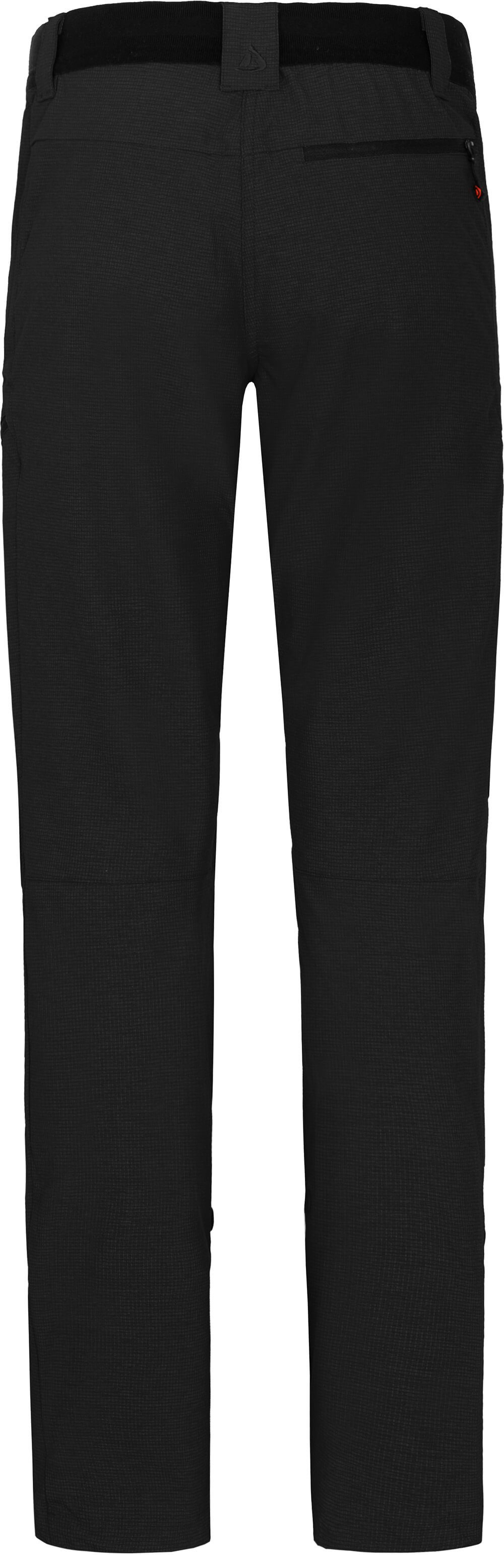 Bergson Outdoorhose PORI Damen Wanderhose, robust, elastisch, Normalgrößen, schwarz