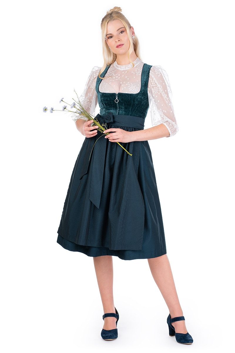 MarJo Dirndlbluse Dirndlbluse - KRAILING - offweiß