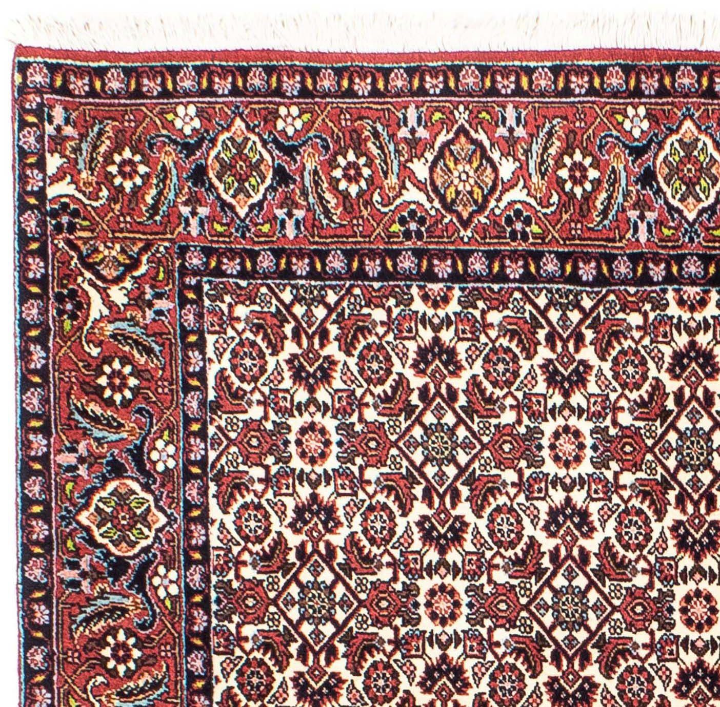 Orientteppich Perser - Bidjar - mm, - rechteckig, Zertifikat mit x 145 morgenland, Höhe: beige, Wohnzimmer, 15 Einzelstück cm Handgeknüpft, 202