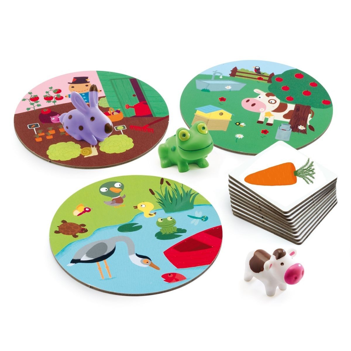 DJECO Lernspielzeug Erste Spiele: Little Association Erstes Spiel für Kinder mit Lernwert, Erstes Spiel