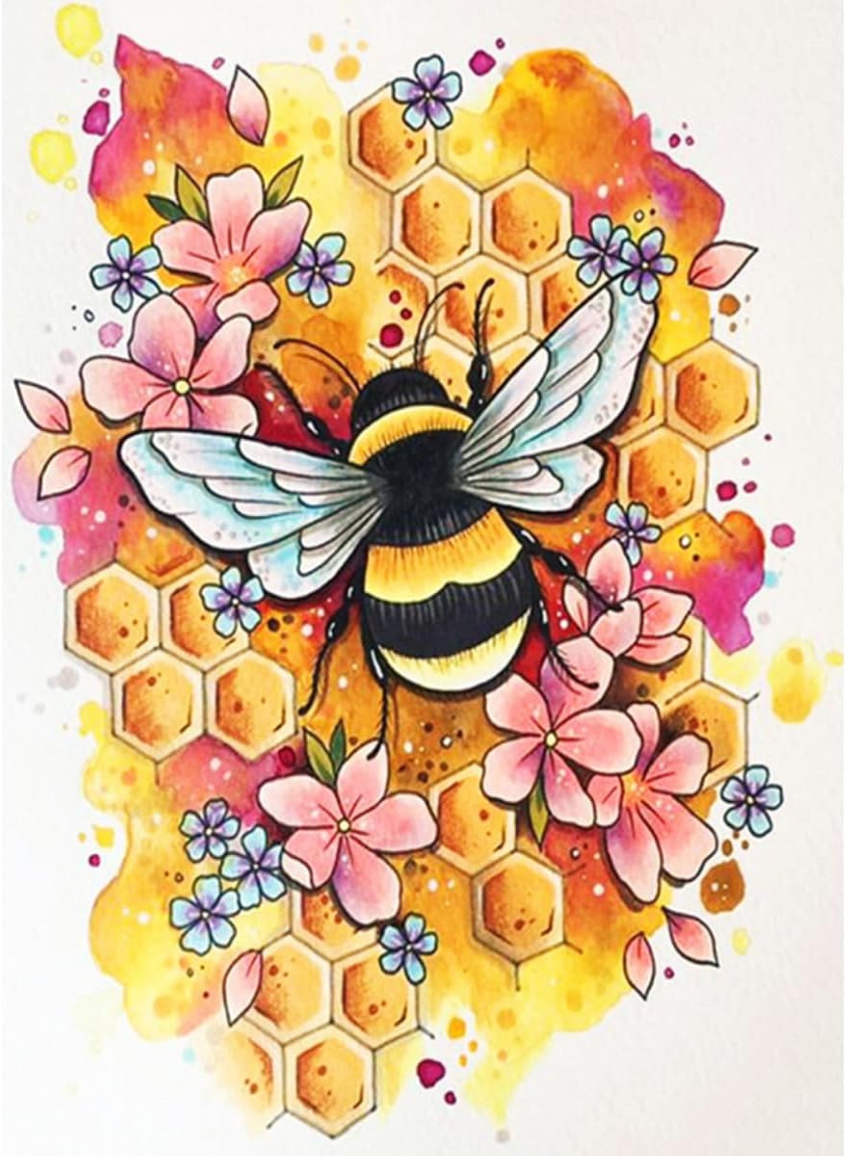 LA CUTE Malen nach Zahlen 5D Diamant Painting Biene Set für kreative DIY-De günstig online kaufen