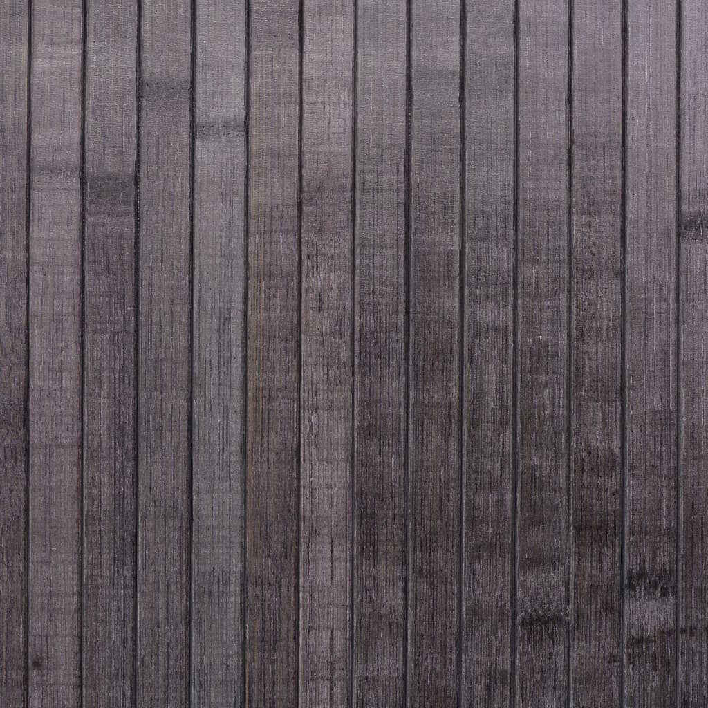 Raumteiler furnicato 250x165 cm Grau Bambus
