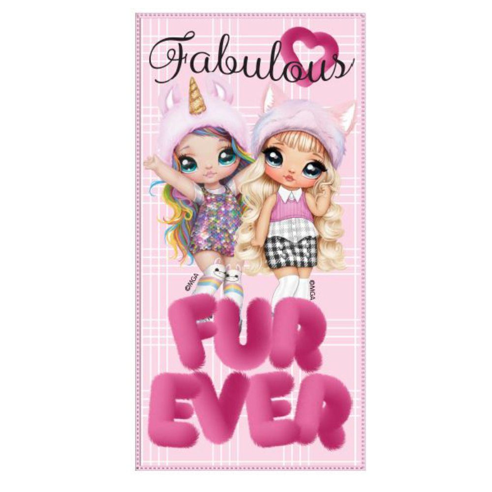 Na!Na!Na! Surprise Strandtuch NA!NA!NA! Surprise Girls - Mädchen Mikrofaser Badetuch 70x140 cm