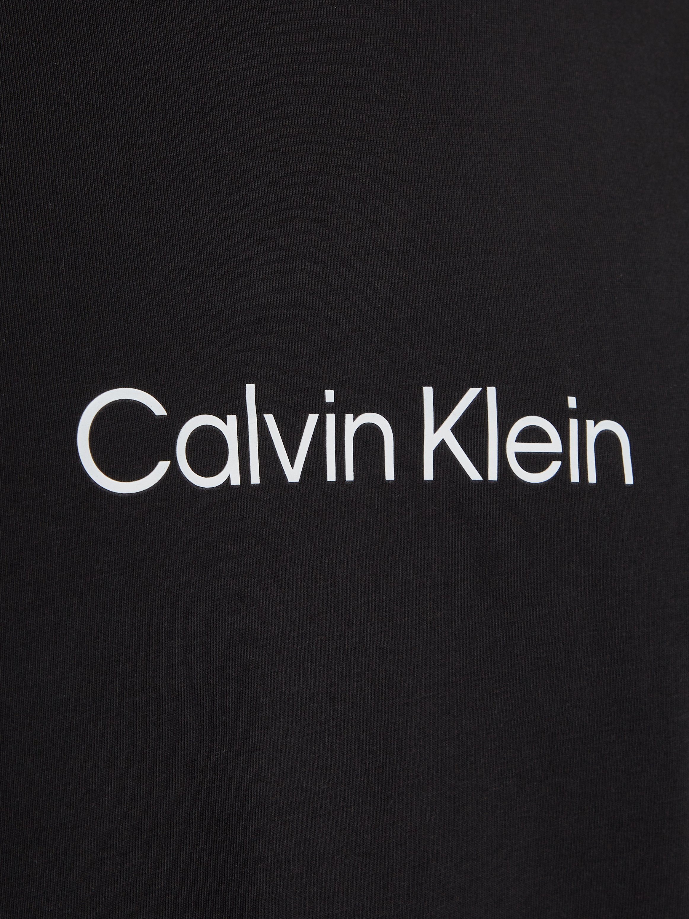 mit schwarz T-SHIRT HERO Calvin Markenlabel COMFORT aufgedrucktem LOGO T-Shirt Klein