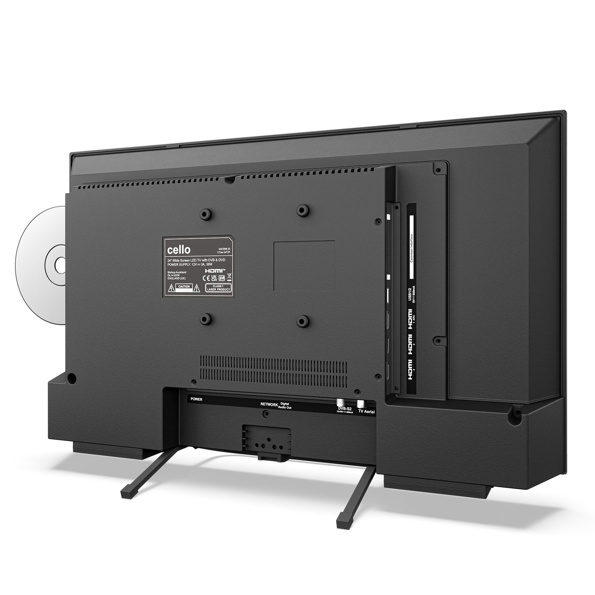 Cello CTrav-22TZF LED-Fernseher (55,88 cm/22 Zoll, Full HD, Smart-TV)