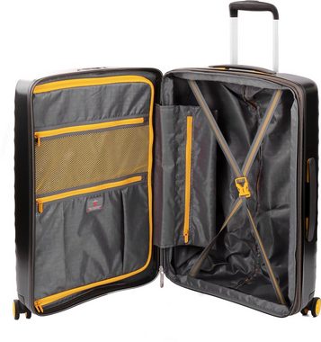RONCATO Hartschalen-Trolley Stellar, 76 cm, 4 Rollen, Hartschalen-Koffer Reisegepäck mit Volumenerweiterung und TSA Schloss