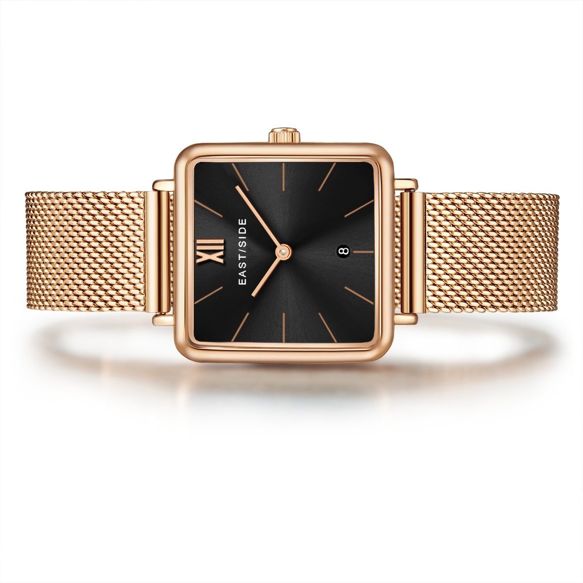 Eastside Quarzuhr Grand roségold, mit Edelstahl-Armband günstig online kaufen