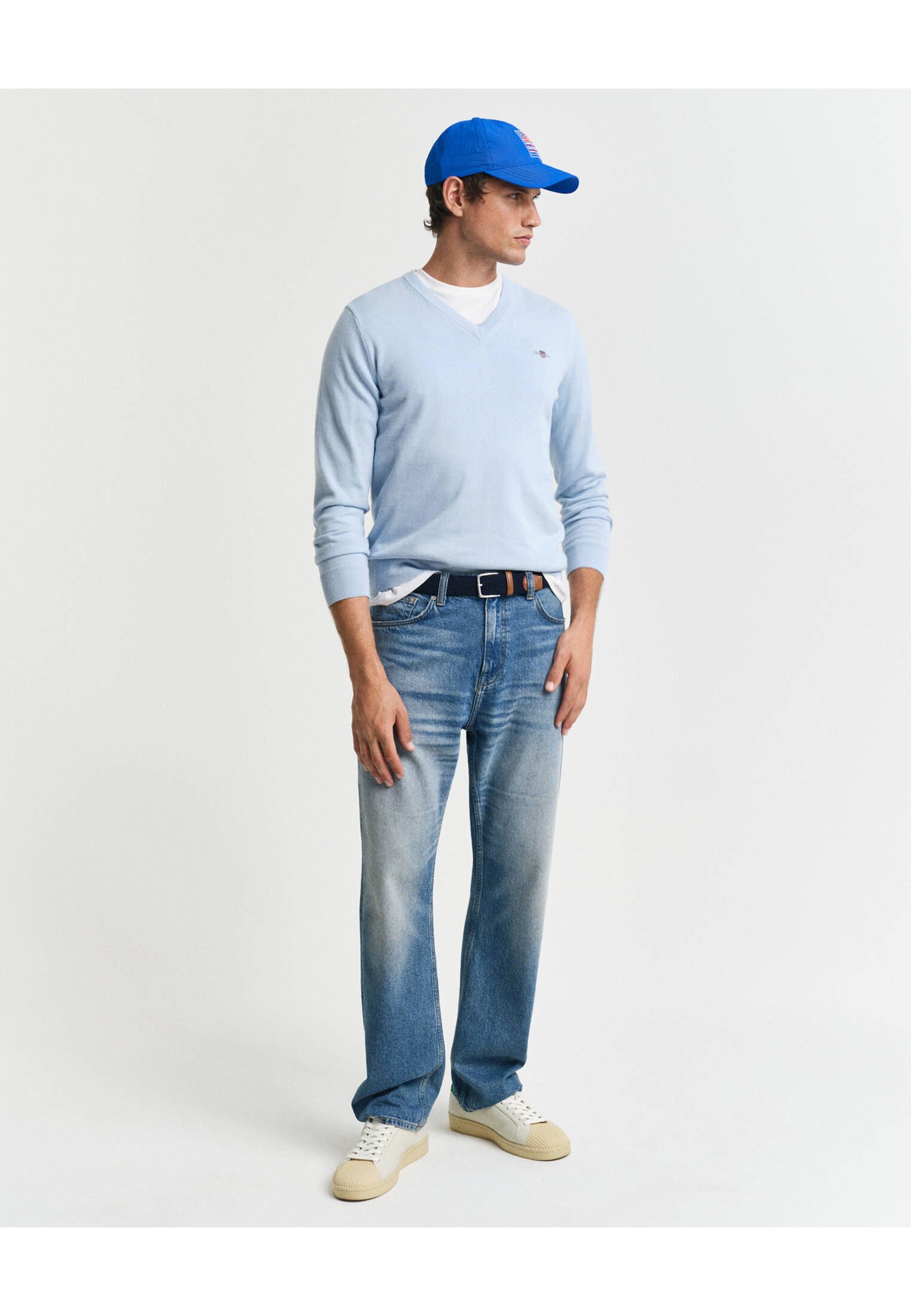 Gant Strickpullover Herren Strickpullover CLASSIC COTON günstig online kaufen