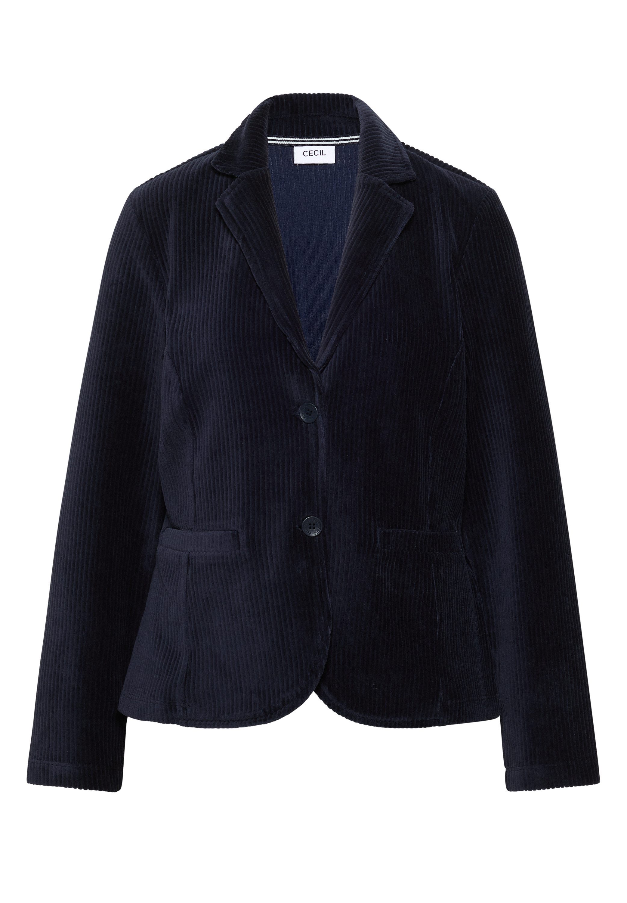 CECIL Kurzblazer aus Jersey in Unifarbe – Bild 4 von 5