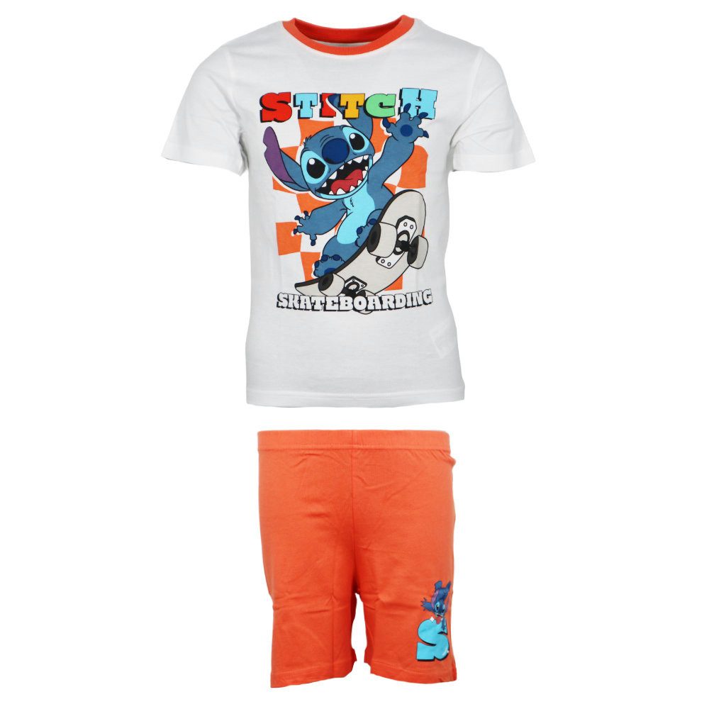 Pyjama Disney Lilo und Stitch Kinder Jungen Schlafanzug Pyjama Shirt Hose