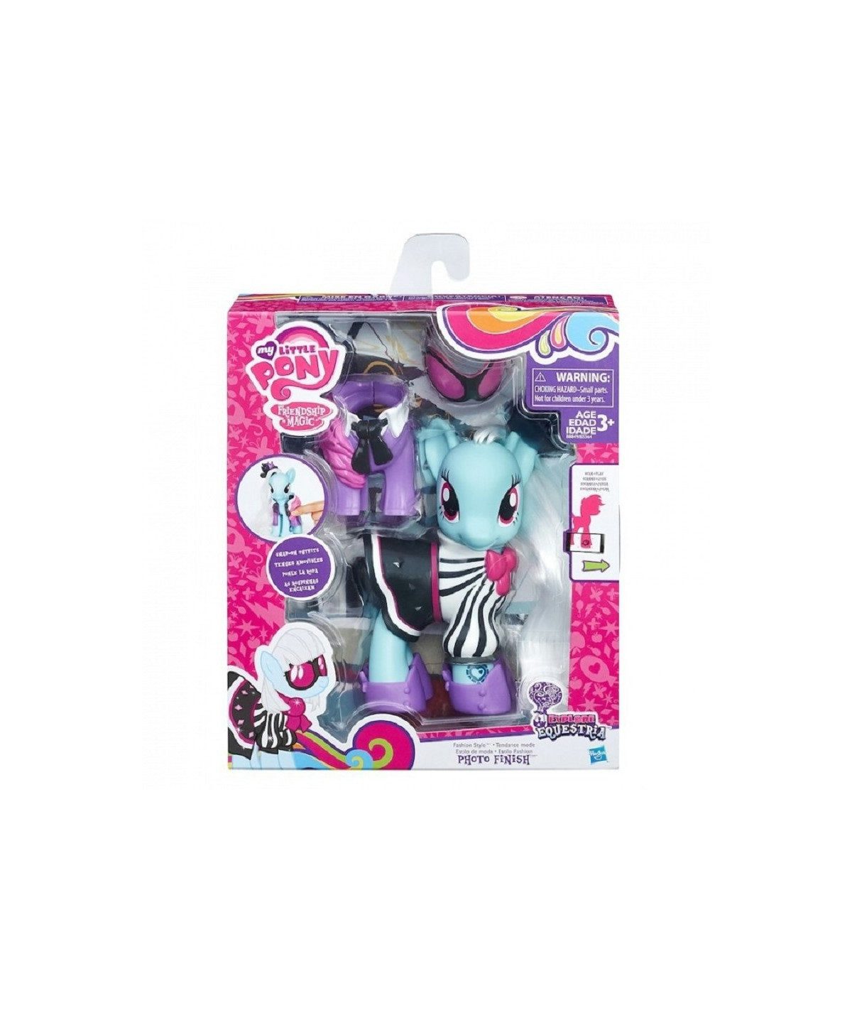 Hasbro Spielfigur My Little Pony Figur - Photo Finish, mit ansteckbaren Outfits – Bild 5 von 5