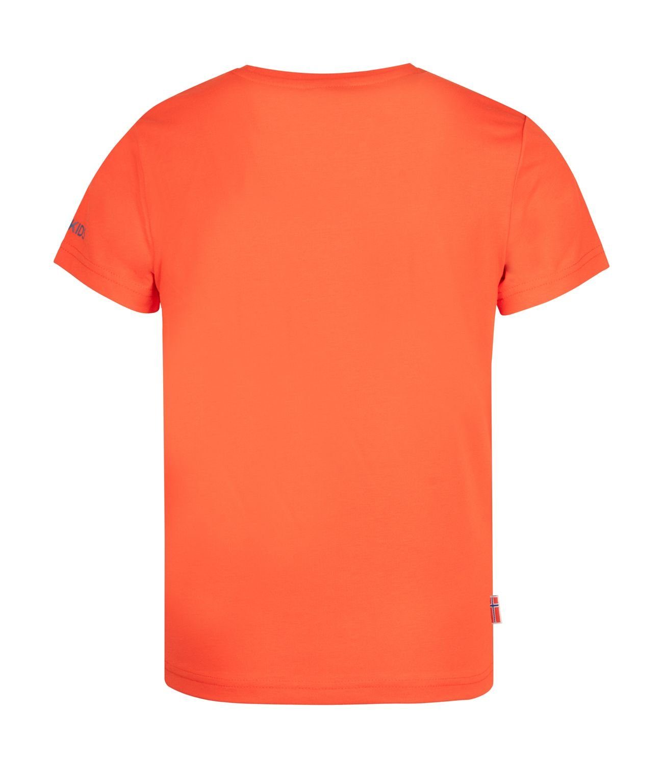 T-Shirt TROLLKIDS Rot/Petrol Oppland