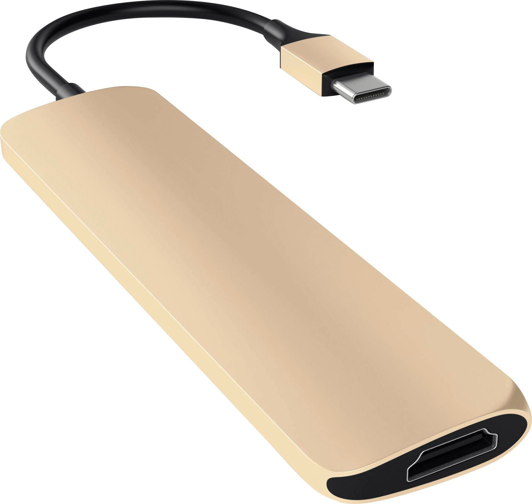 Satechi Type-C Slim Multi-Port Adapter 4K Adapter zu HDMI, USB Typ A