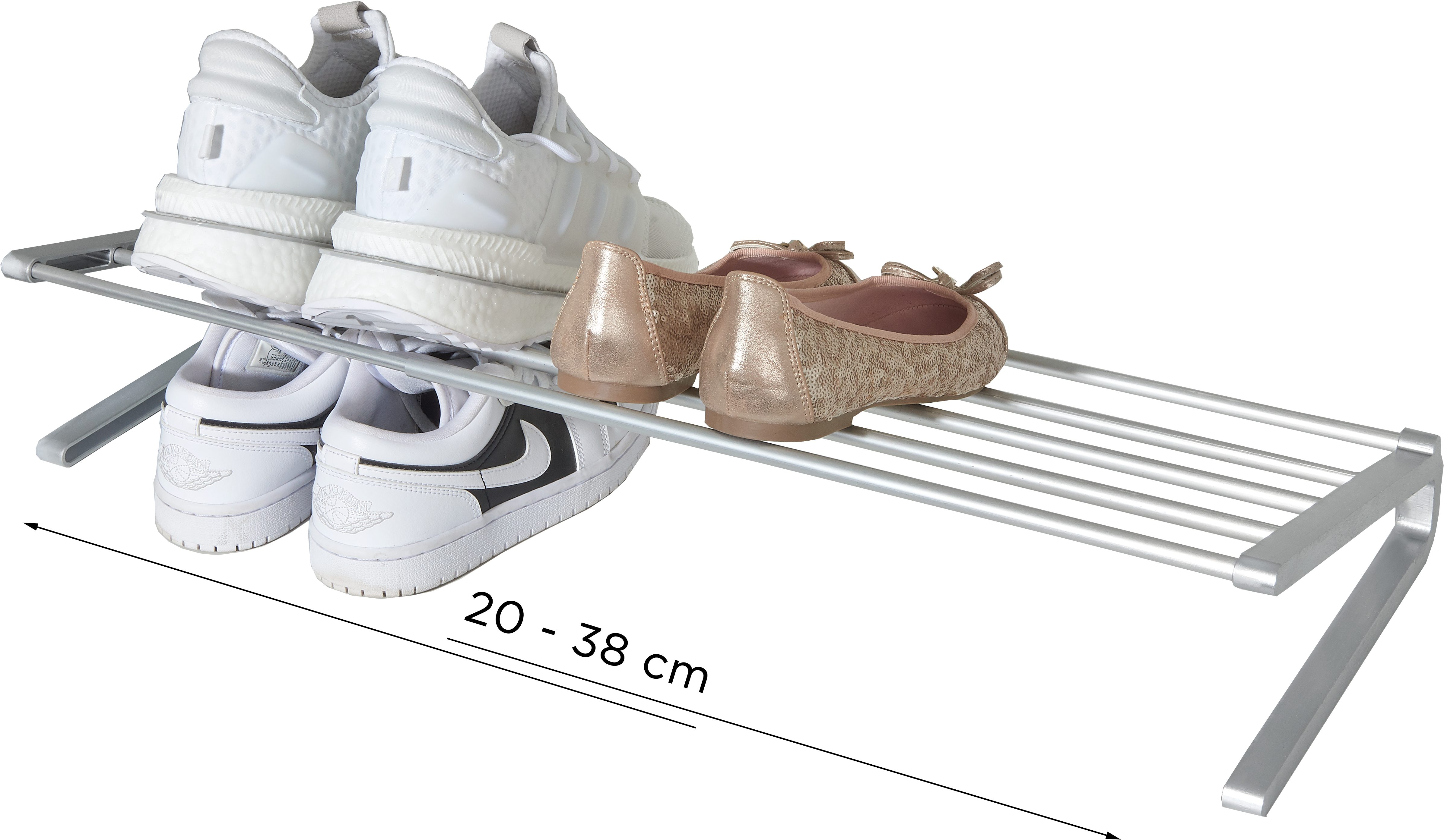 Ruco Schuhregal, Schuhstapler, breitenverstellbar, für bis günstig online kaufen