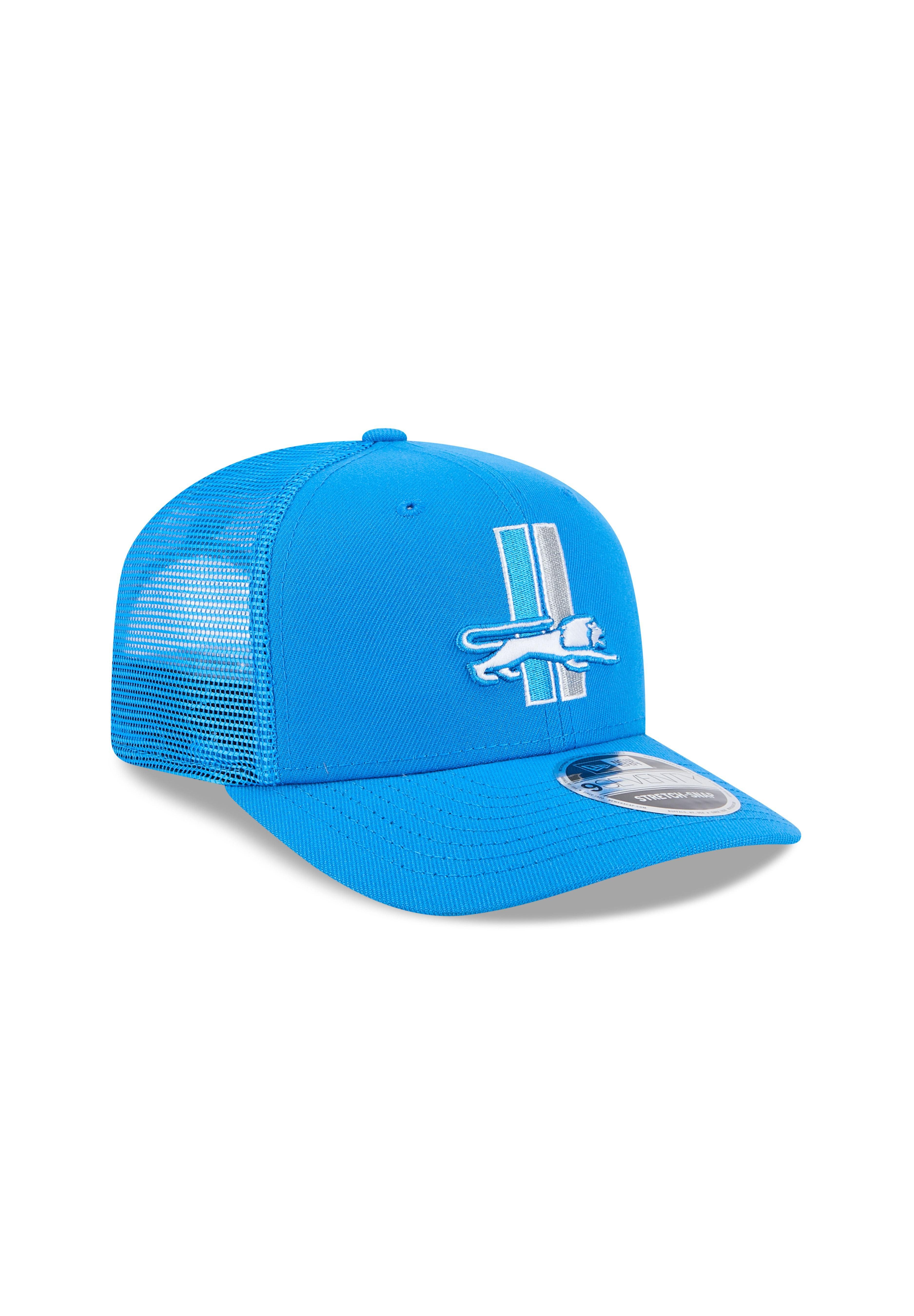 New Era Snapback Cap Detroit Lions New Era 9Seventy Stretch-Snap NFL Trucker Cap Blau (1-St)