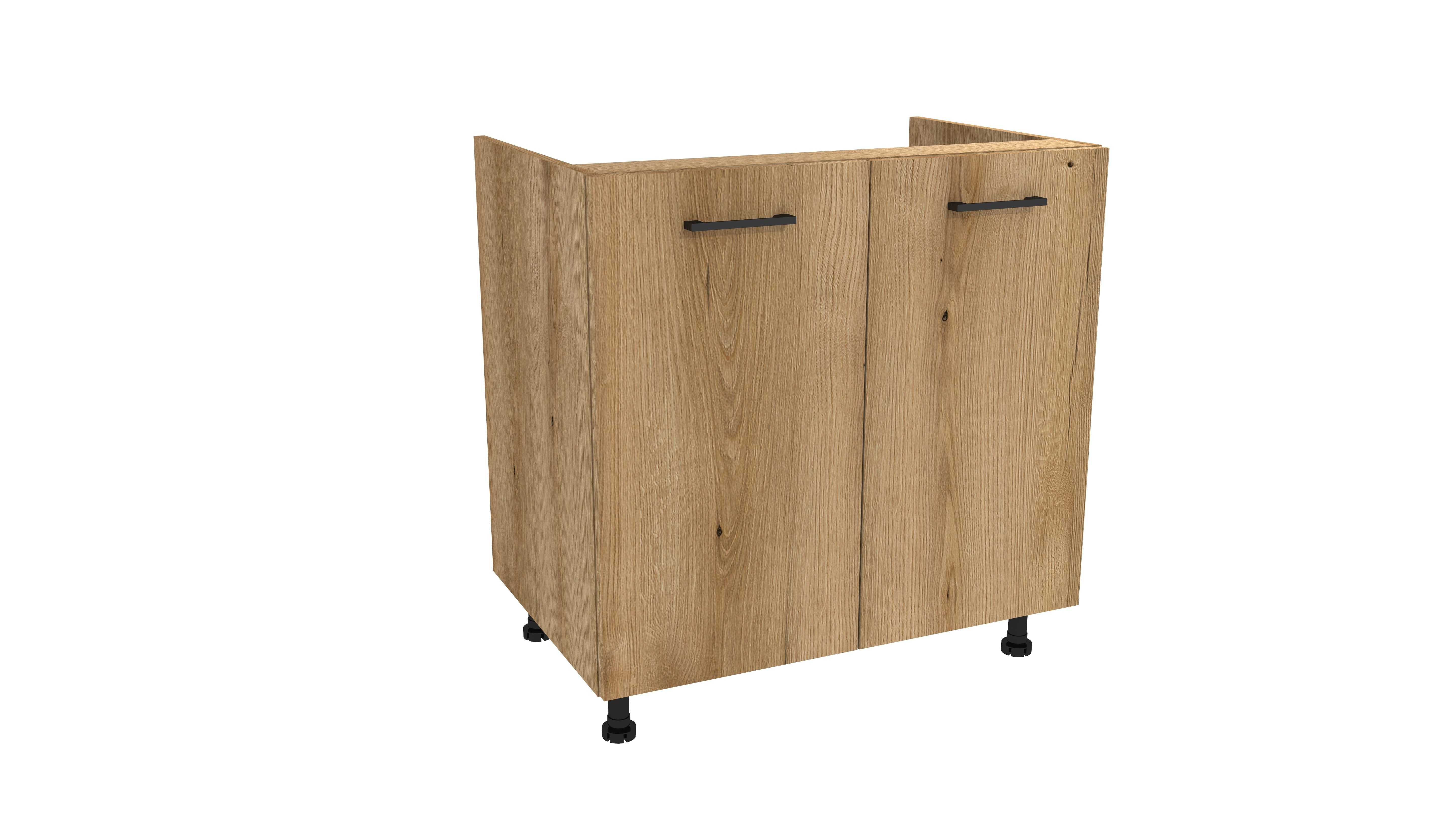 ROYAL24_MARKT Küchenzeile - SIMPLY Z7 260 cm - Kochbereich Urban Konzept, (Komplett Set), Top Stoffe - Exklusiv - Hochwertig