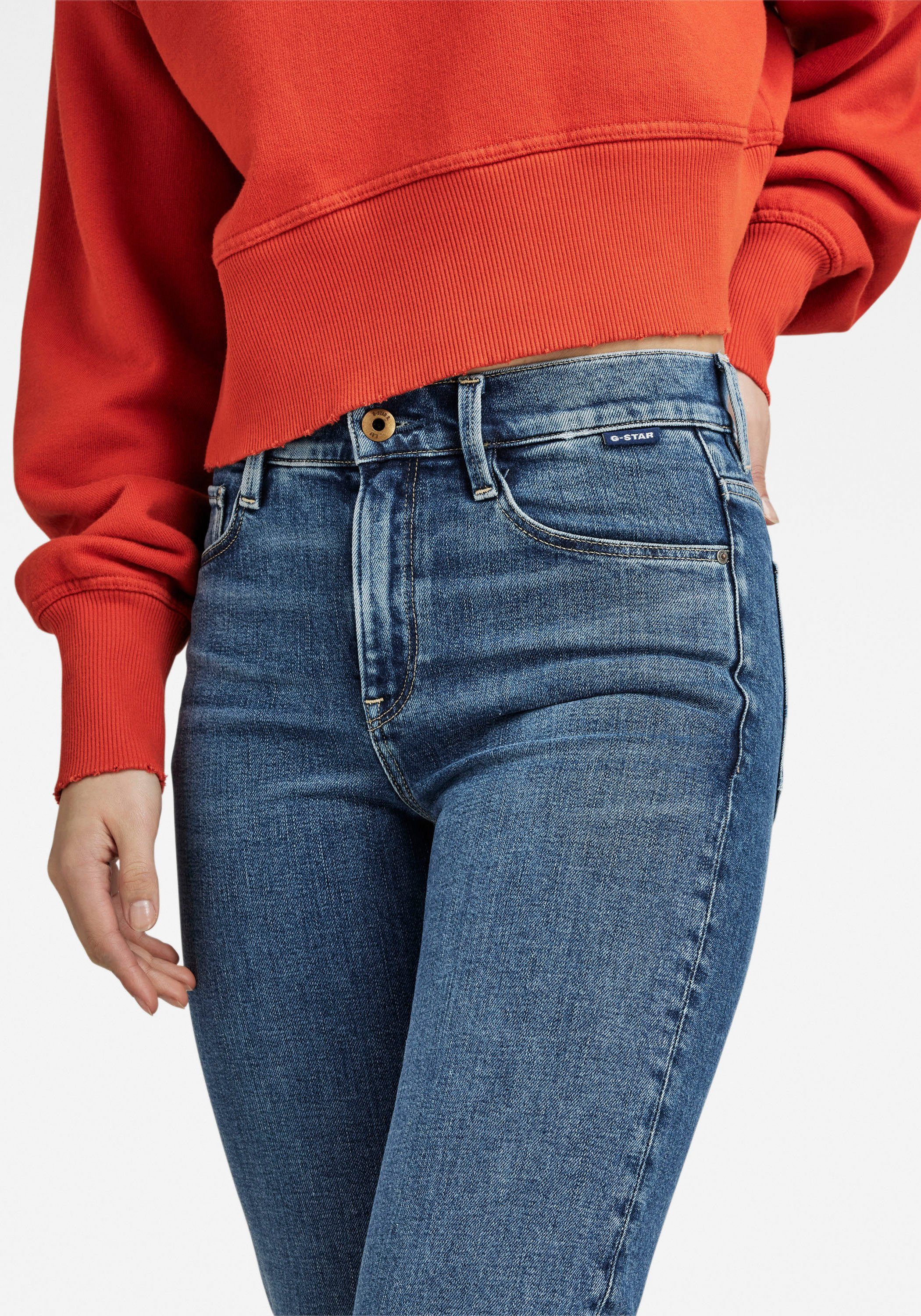 G-STAR Straight-Jeans Strace Straight Wmn im 5-Pocket-Stil – Bild 3 von 5