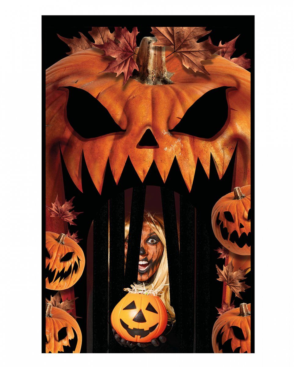 Horror-Shop Hängedekoration Scary Halloween Türvorhang mit günstig online kaufen