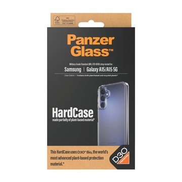 PanzerGlass Handyhülle HardCase mit D3O für Samsung Galaxy A15, A15 5G, Backcover, Handycover, Cover, Hülle, stoßfest, kratzfest, robust
