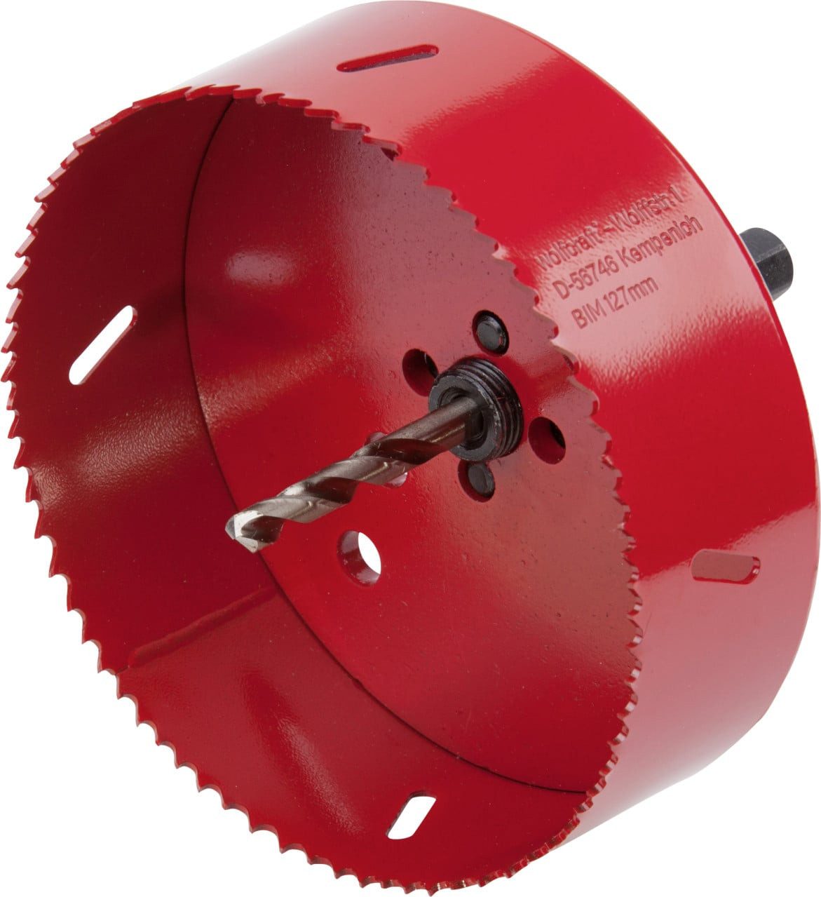 Wolfcraft Lochsäge Wolfcraft Lochsäge Ø 127 Bi-Metall inkl. Schaft