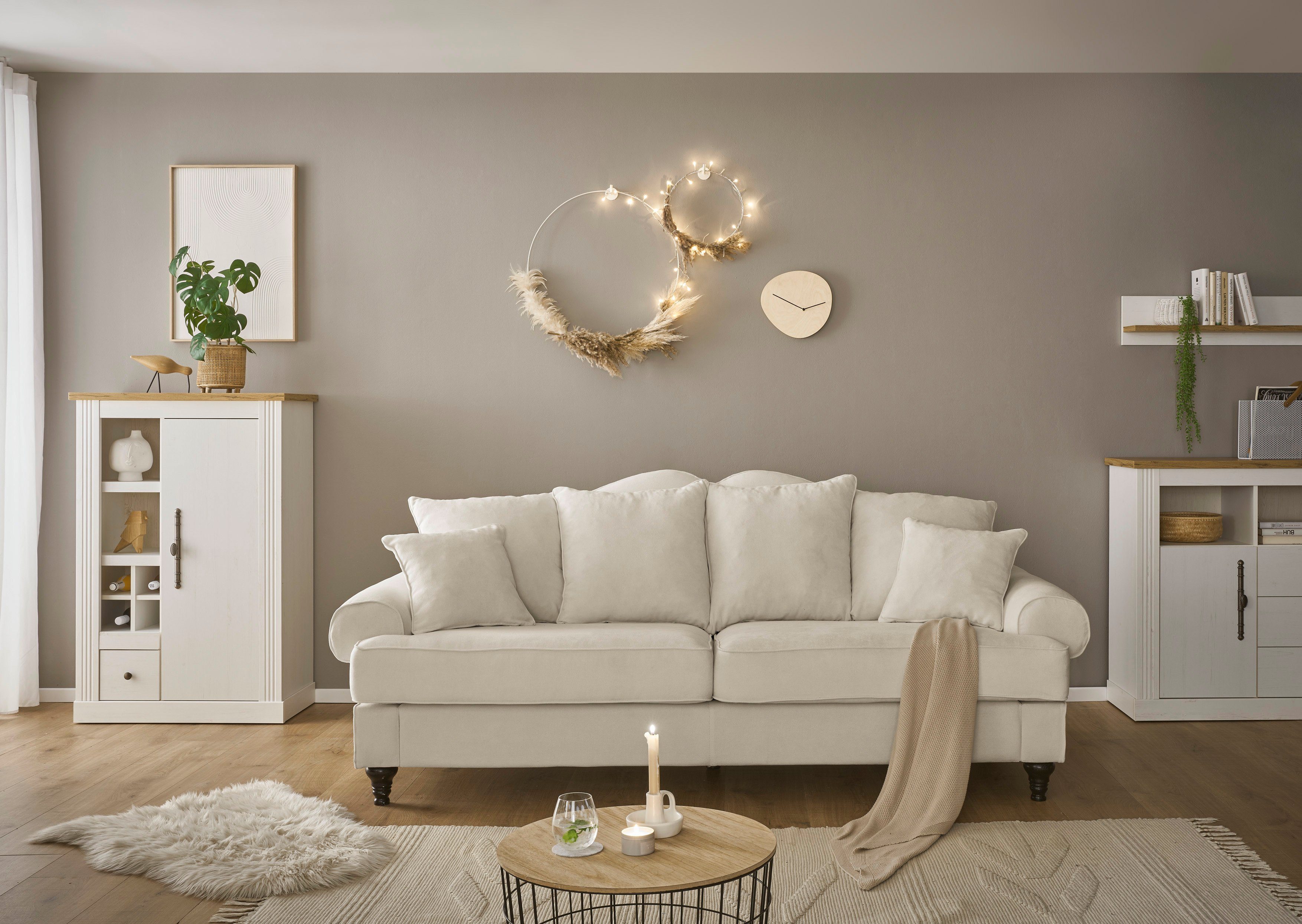 Home affaire 3,5-Sitzer WESTMINSTER, mit Federkern-Polsterung