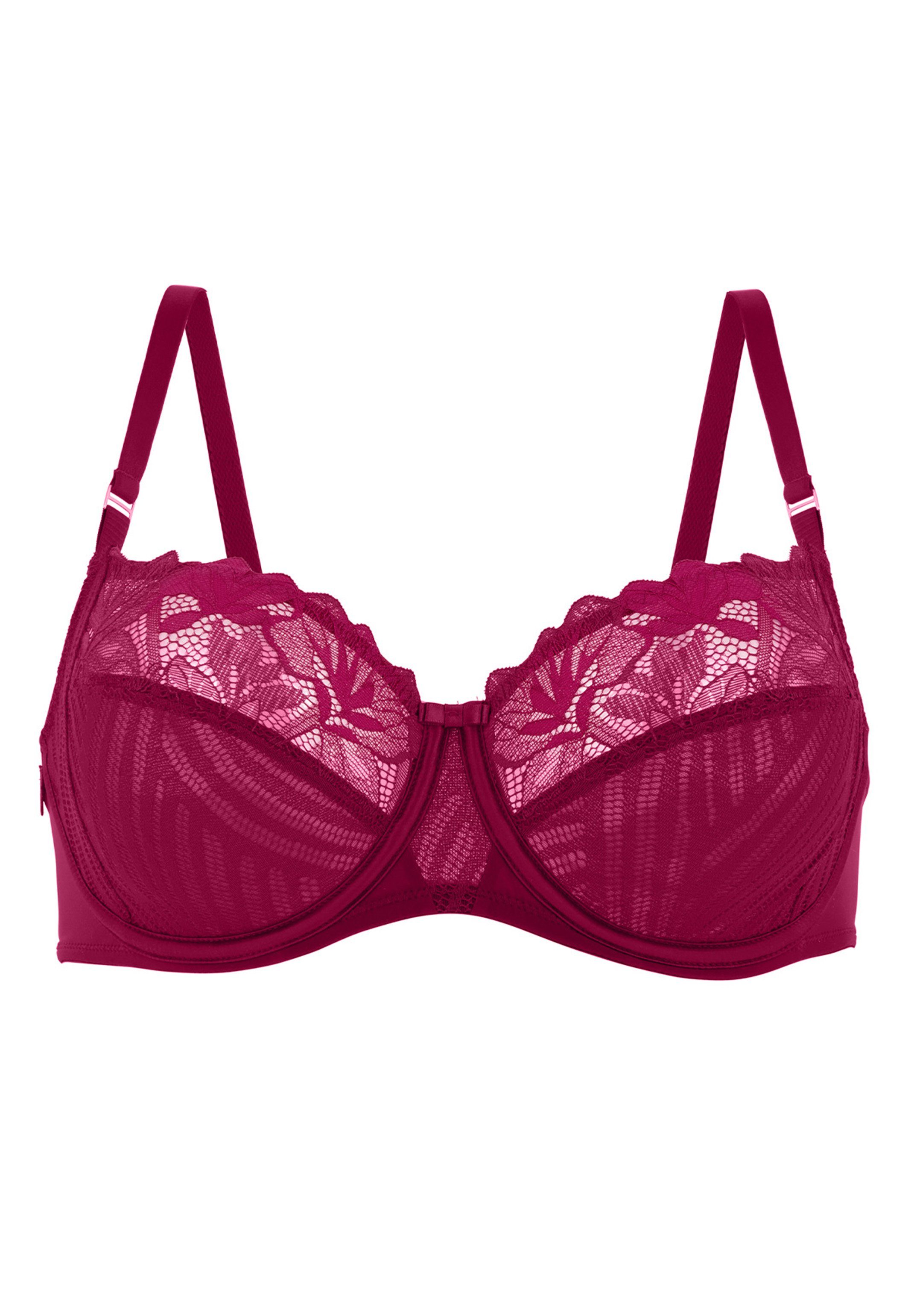 Conturelle Bügel-BH Florentine (1-tlg) Bügel-BH - Florale Spitze, Angenehmer Halt, Raffinierter Schnitt