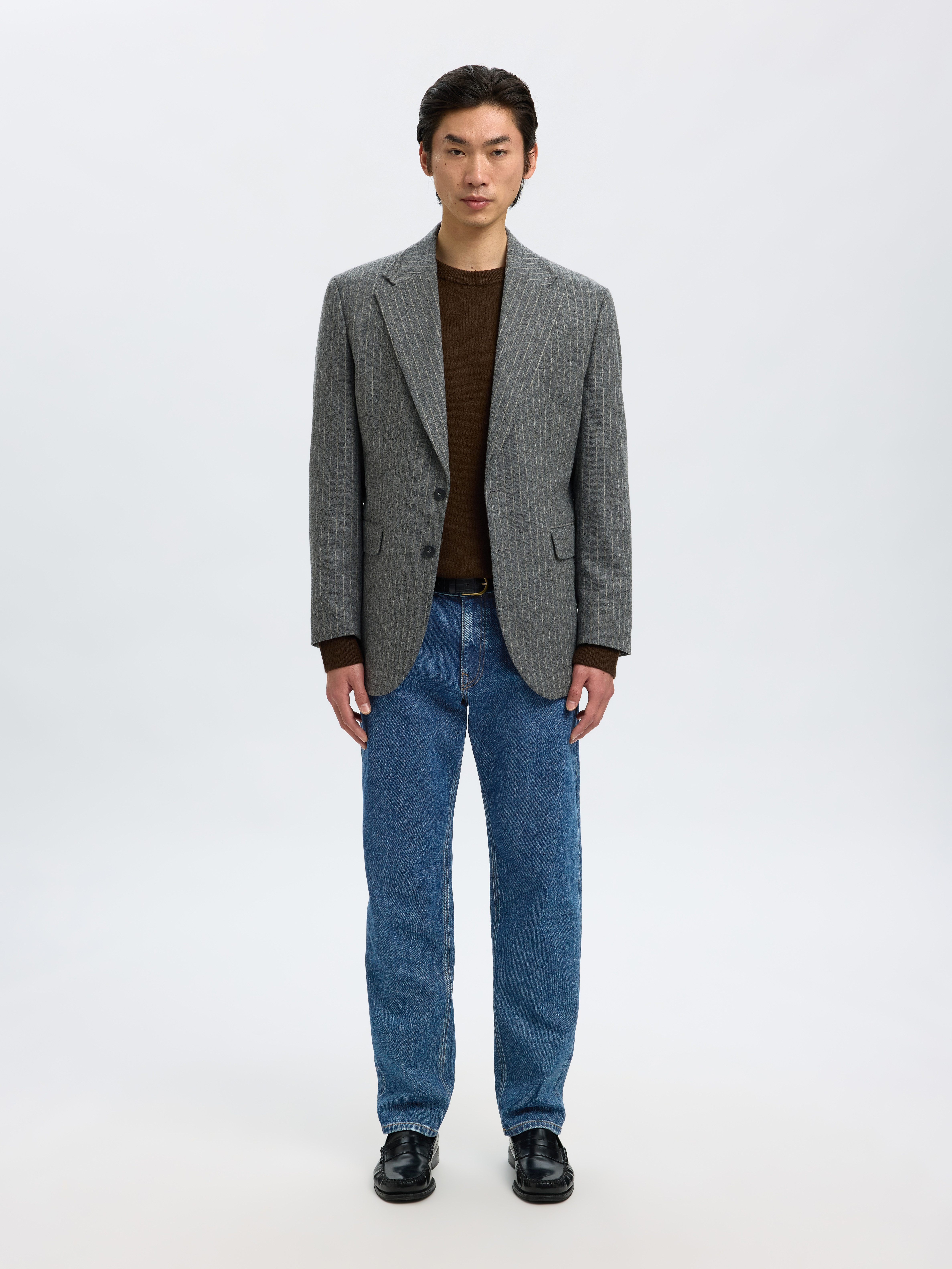 Selected Straight-Jeans SLH196-STRAIGHT BEN KORI JEANS NOOS