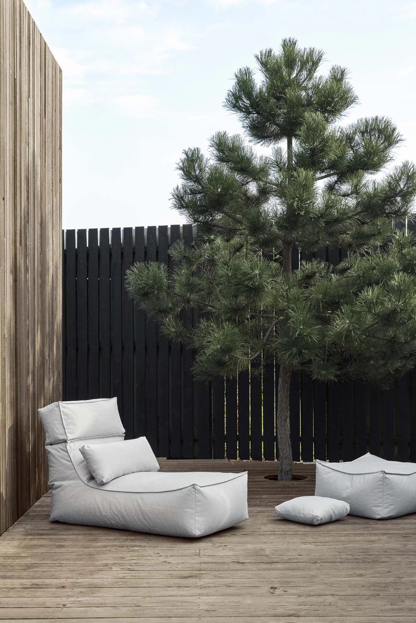 blomus Gartenliege -STAY- Outdoor Lounger Relaxliege 80 x 150 cm, SIZE L, Wasserfest