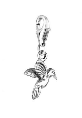 Nenalina Charm-Einhänger Anhänger Kolibri Vogel 925 Silber