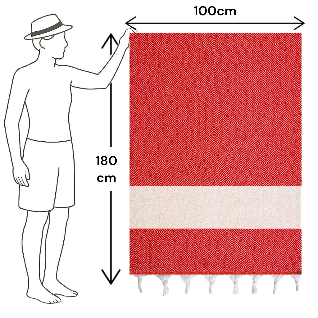 herémood Strandtuch Strandtuch Damen Herren, Badetuch Handtuch XXL, Geschenke für Frauen, [Test SEHR GUT, Note 1.1] (schnelltrocknend & saugstark, Sehr Gut getestet, 1er & 2er-Set, ideal für Strand, Sauna & Wellness – Rosa, 1-St)