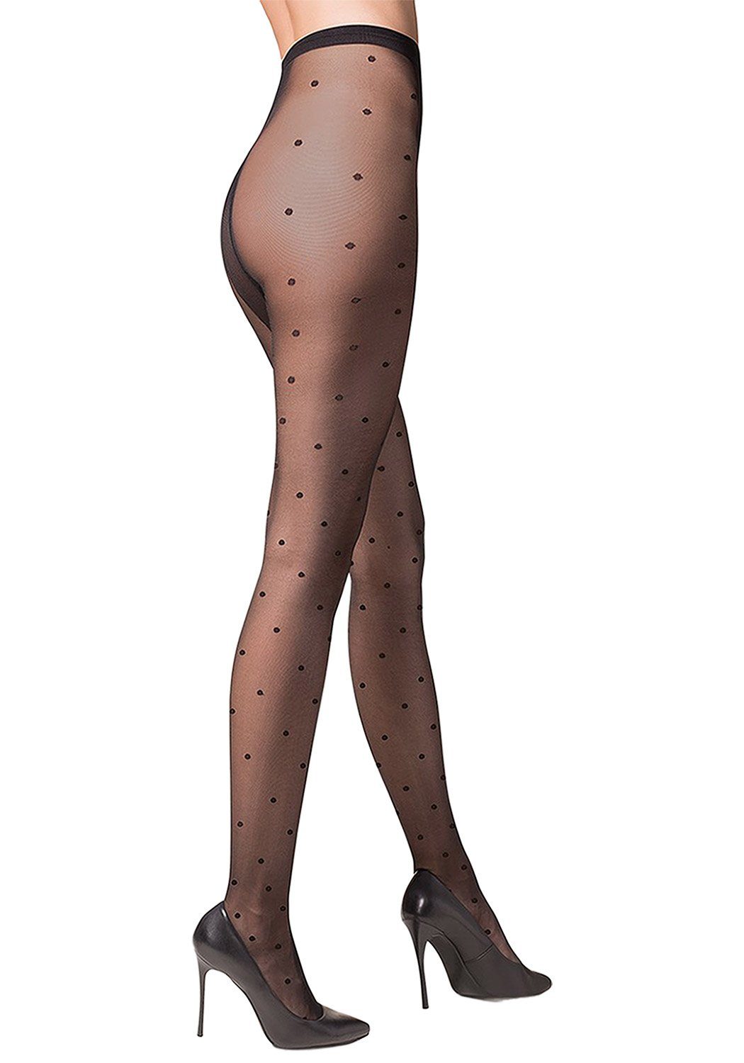 Gabriella Strumpfhose Damen mit winzigen Punkten PUNTINA 20 DEN 20 DEN (Packung 1 St. 1er-Pack) elegant