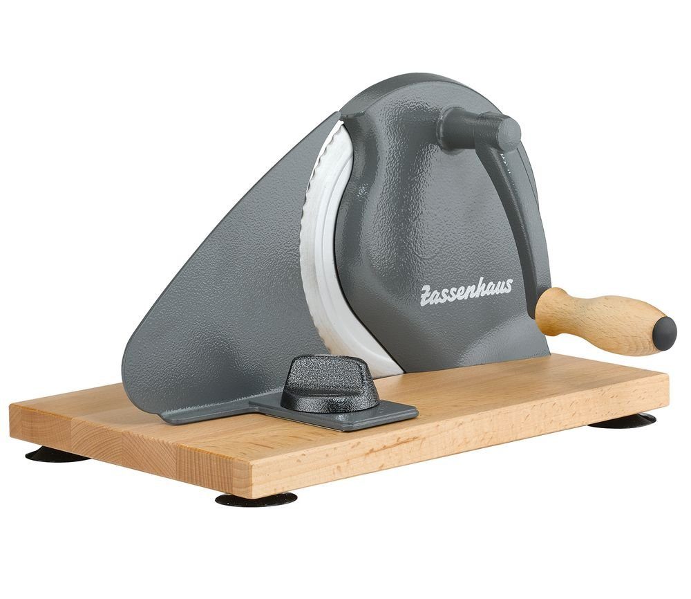 ZASSENHAUS Allesschneider ZASSENHAUS Allesschneider-Brotschneidemaschine "Classic" grau 072099