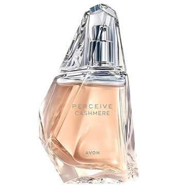 AVON Cosmetics Eau de Parfum Geschenkset Perceive Cashmere Spray 50ml Körperlotion 150 ml für Damen, 4-tlg., Duftkerzen, Geschenkset, Orientalisch, Luxus, Duftnote