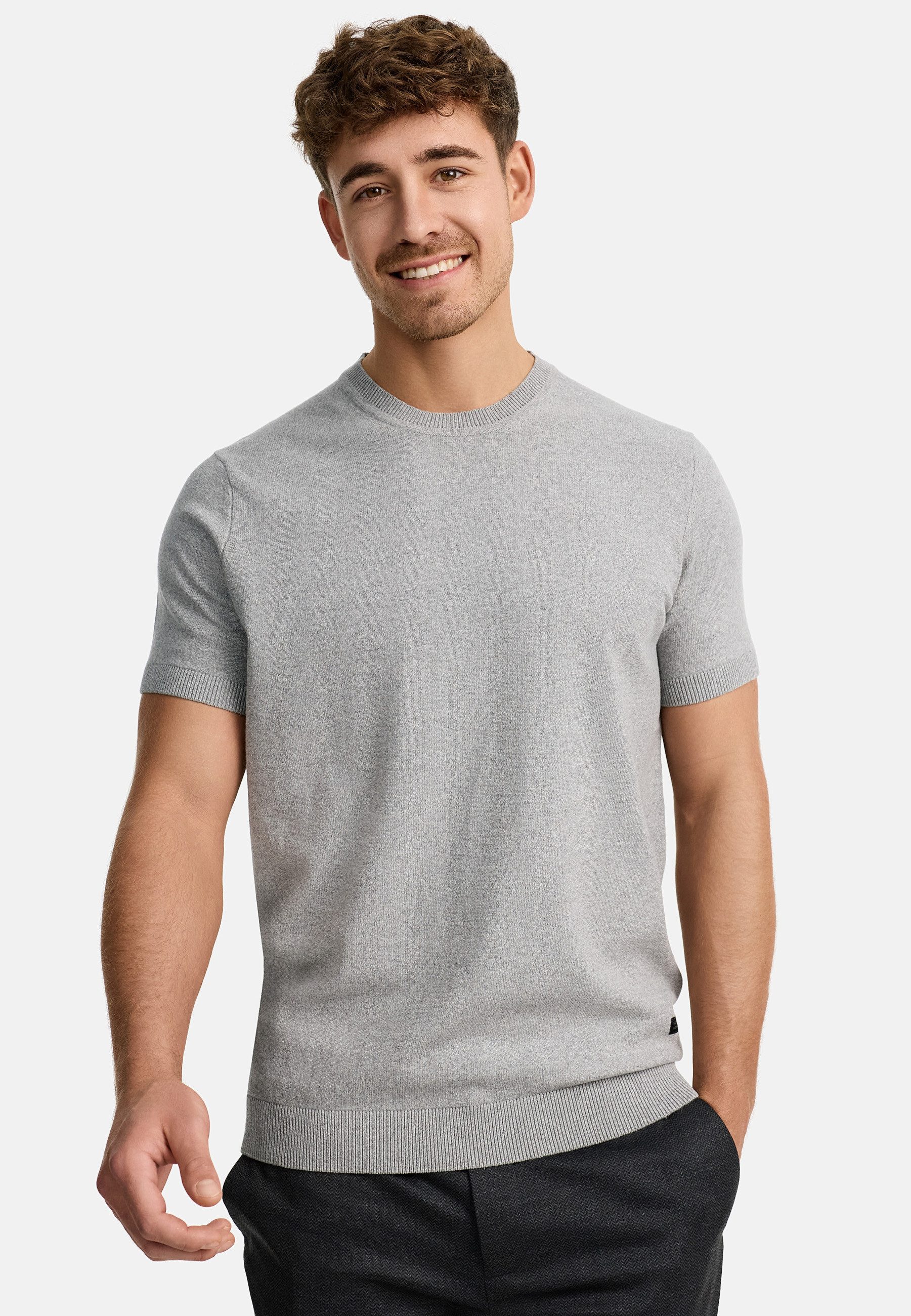 Indicode T-Shirt INVasko Klassisches Feinstrick-T-Shirt mit günstig online kaufen