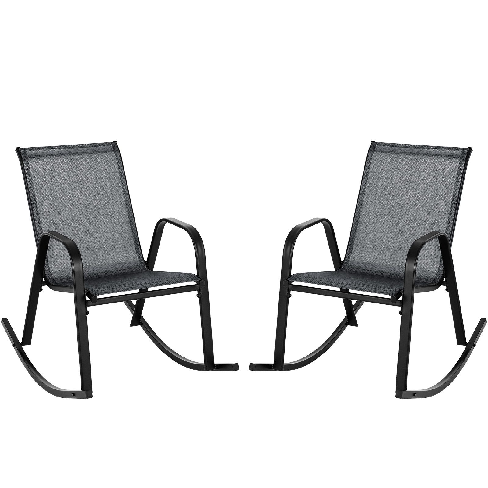 COSTWAY Gartenstuhl 2er Set Schaukelstuhl (2 günstig online kaufen