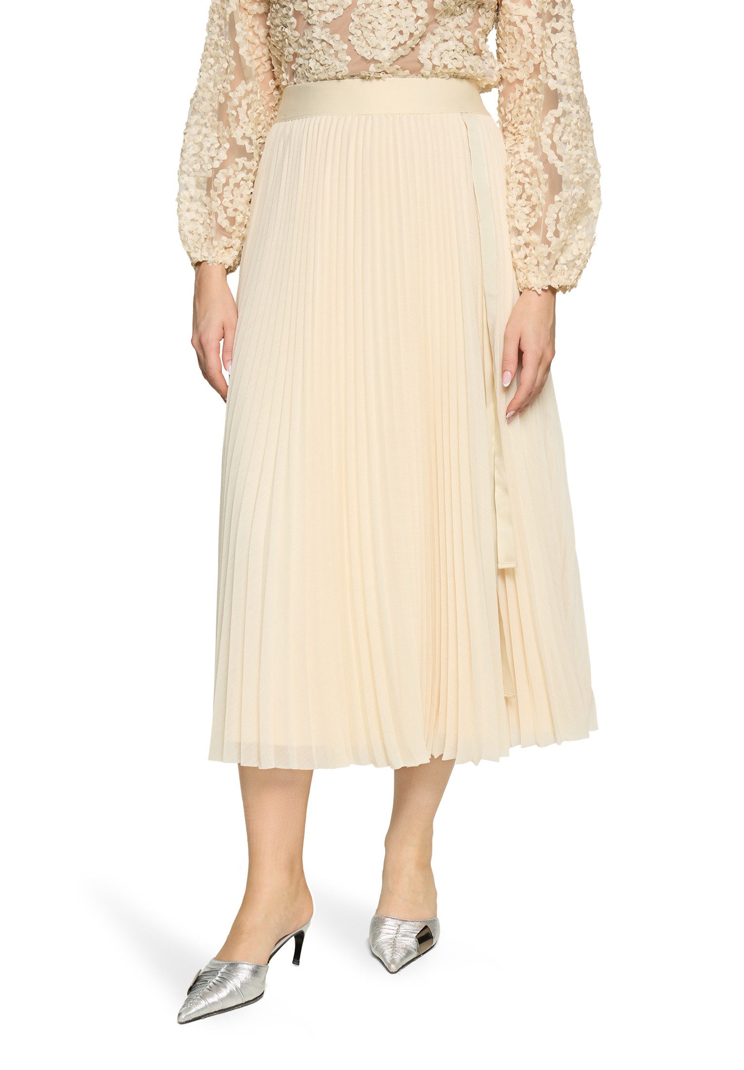 Vera Mont Maxirock Damen mit Plissee