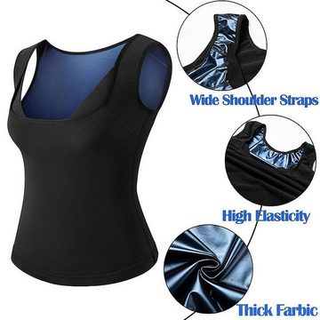 AUKUU Shaping-Body Schweißabsorbierende Fitnessweste körperformende Laufsportbekleidung