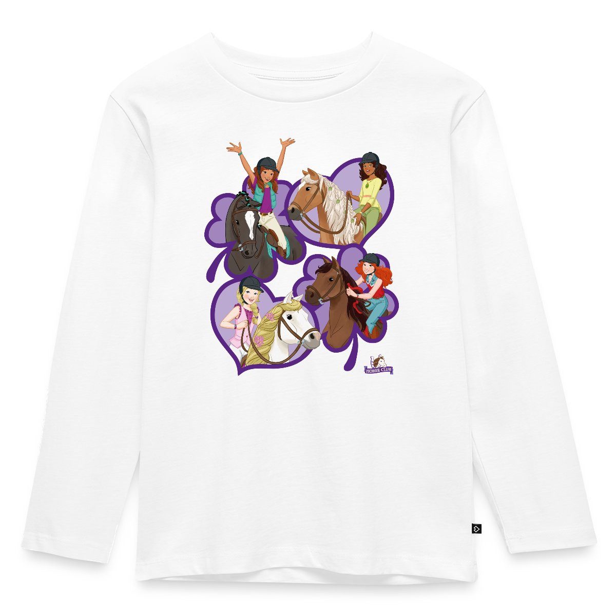 T-Shirt Schleich Horse Club Sofia Lisa Hannah Sarah Herzen Kinder Premium Lang