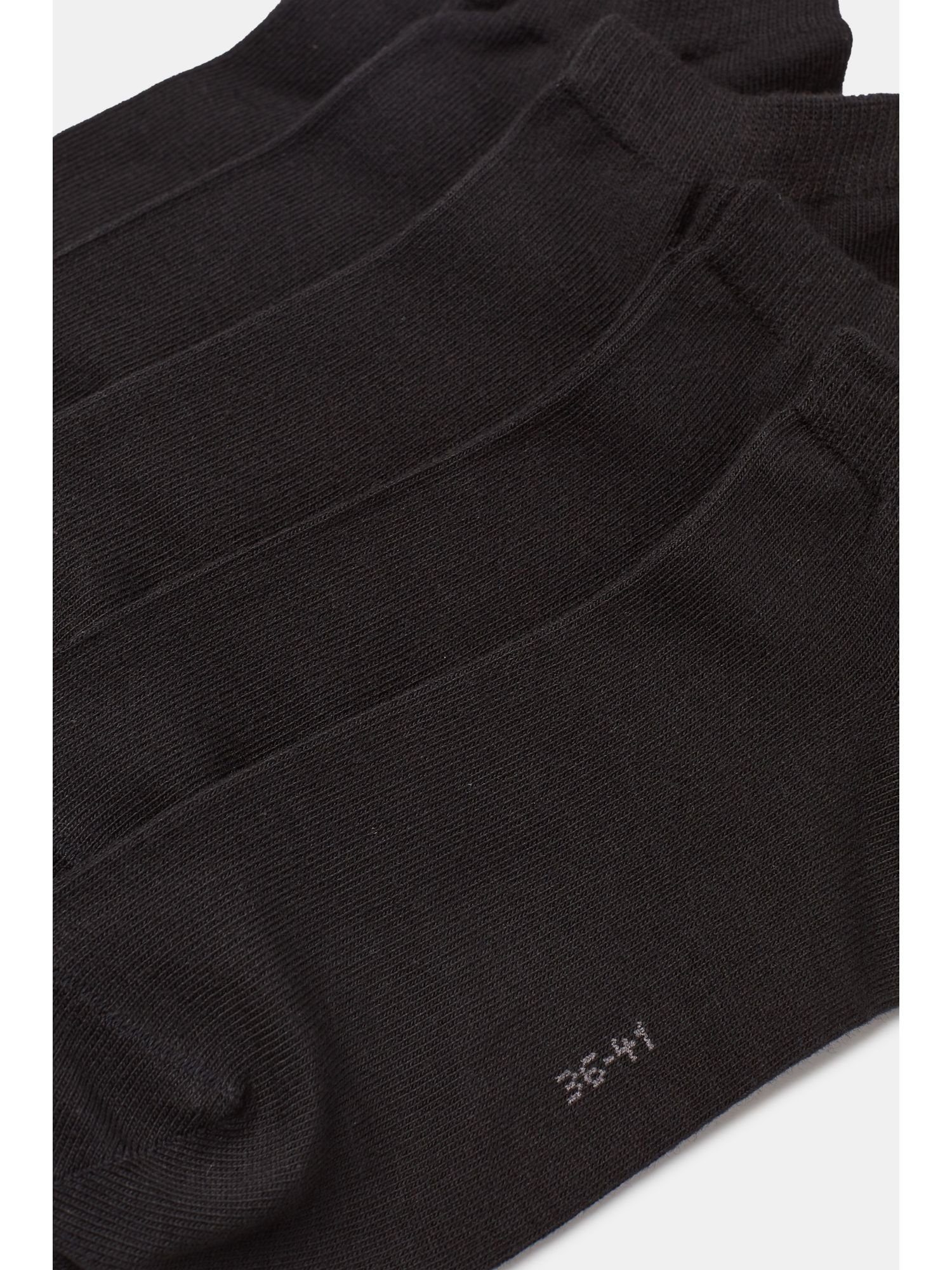 Sneakersocken 5er-Pack Esprit Baumwoll-Mix aus BLACK Socken