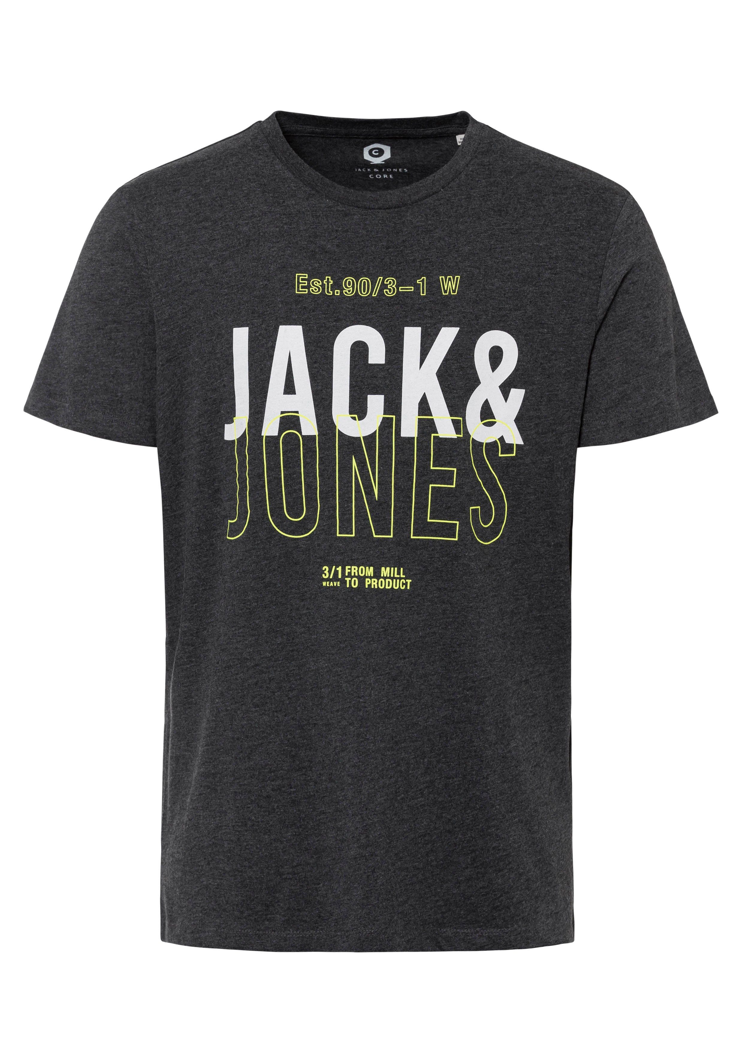T-Shirt JCOKOMPO Kurzarm-Design mit Print und optimaler Passform