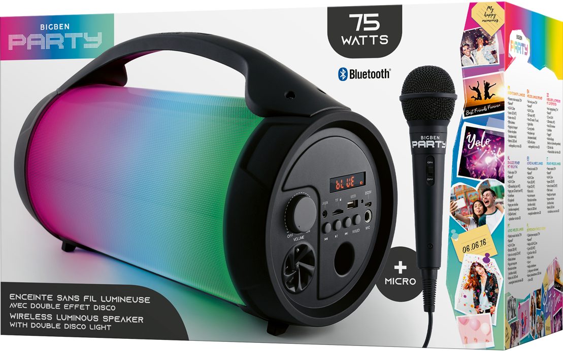 nacon PARTY Pro BT-Speaker/disco lighting Bluetooth-Lautsprecher