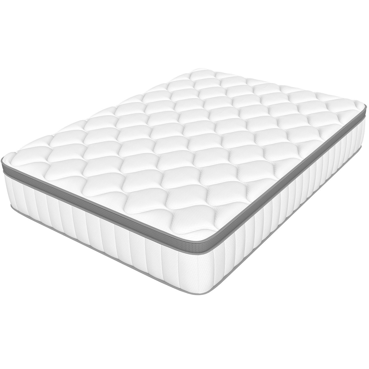 Taschenfederkernmatratze Matratze, 7 Zone Federkernmatratze Матрасы mit Spannbettlaken, Lexzurn, 25 cm hoch, (Atmungsaktiv, Rückenentlastung, Orthopädisch, Matratze 90x200 cm oder 140x200 cm), Taschenfederkernmatratze