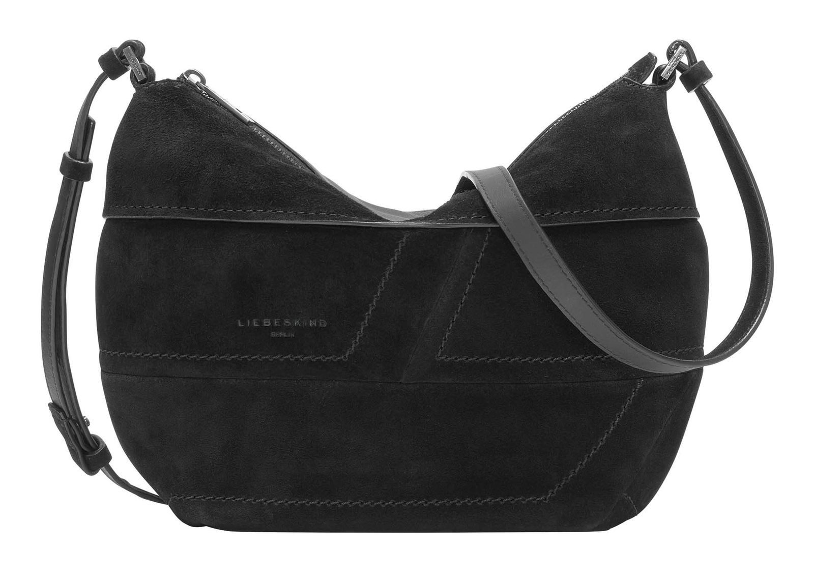 Liebeskind Berlin Schultertasche Promo Hobo Bag, aus echtem Leder