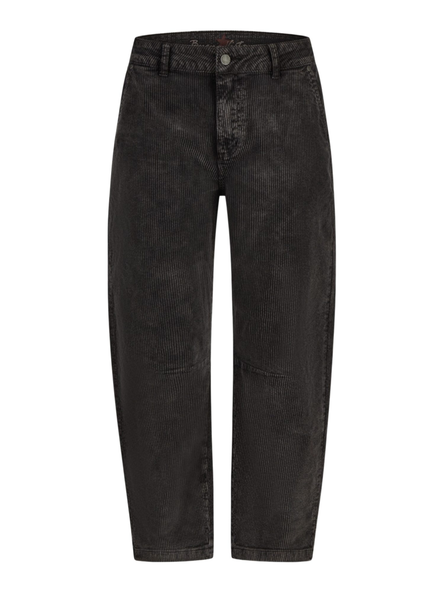 Buena Vista Stoffhose schwarz,Casual,Baumwolle,Unifarben,Barrel Fit,Mittel