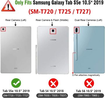 Fintie Tablet-Hülle für Samsung Galaxy Tab S5e 10.5 SM-T720/T725 2019 Tablet, Ultra Schlank Kunstleder Hülle mit Auto Schlaf/Wach Funktion