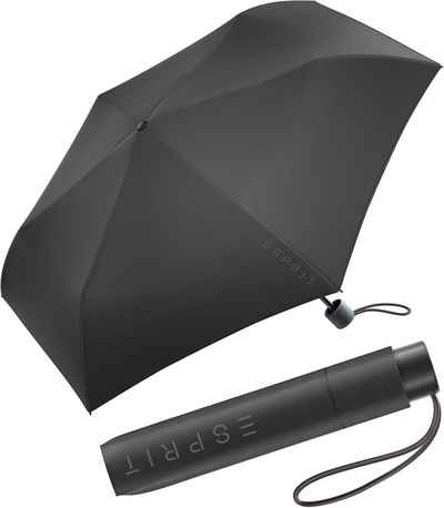 Esprit Taschenregenschirm »Mini Schirm Slimline klein leicht«, perfekt für jede Handtasche