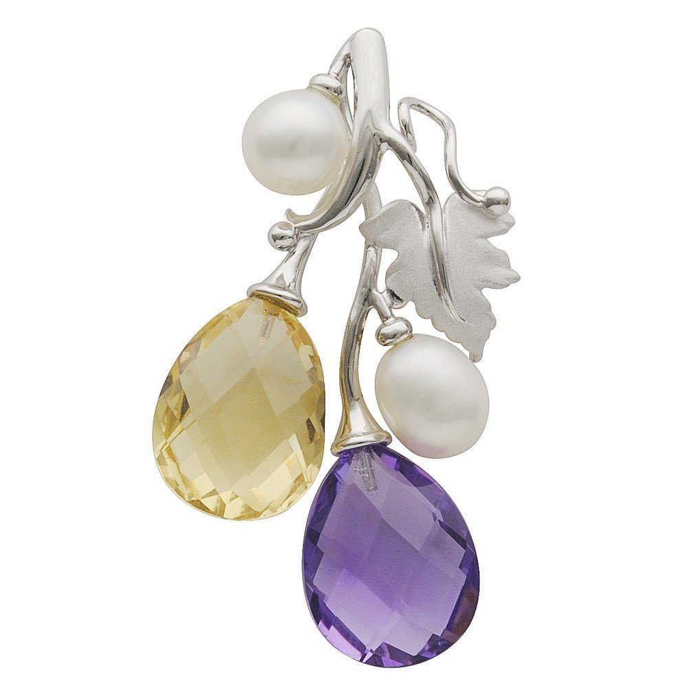 Schmuck Krone Kettenanhänger Anhänger Amethyst Citrin günstig online kaufen